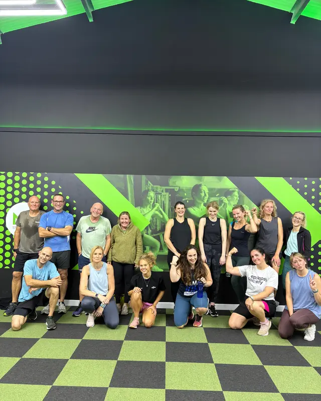 FordFit clients training together